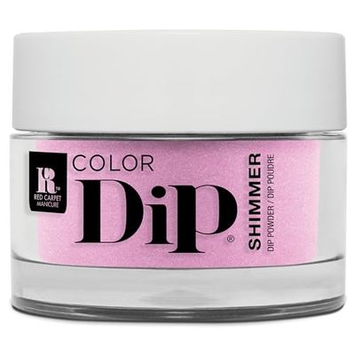 RC Red Carpet Manicure Color Dip Bright As Can Be Nail Dipping Powder, 0.3 Fl Oz