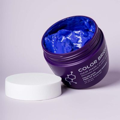 Luseta Purple Hair Mask 16.9 Oz, Deep Conditioner for Color Treated Hair Neutralizes Unwanted Yellow Tones and Removes Brassine, for Blond and Gray hair, Sulfate &amp; Paraben Free