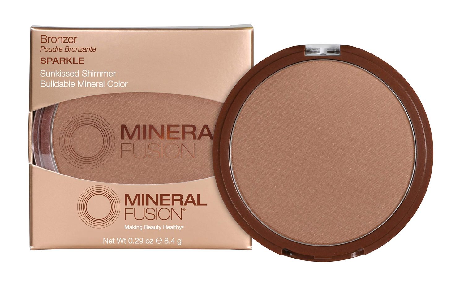 Mineral Fusion Sparkle Bronzer, 0.29 Ounce (Packaging May Vary)