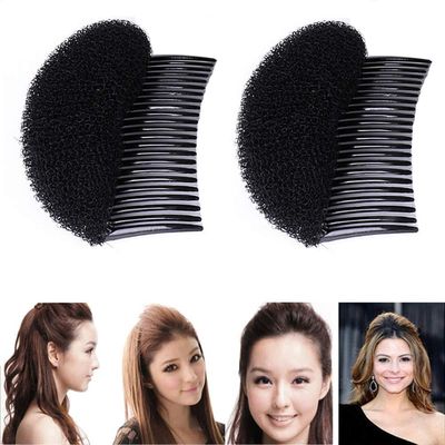Pack of 2 Hair Styling Clip Stick Bun Maker Braid Tool Hair Accessories Charming Bump It Up Volume Inserts Do Beehive Hair Styler