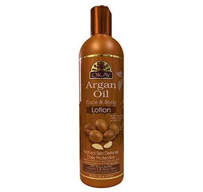 OKAY ARGAN HAND and BODY LOTION 16oz/473ml