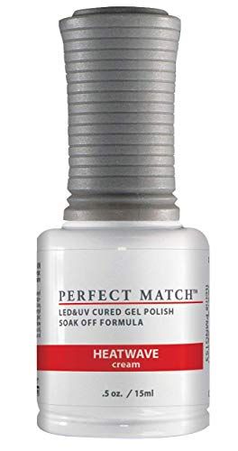 LeChat Perfect Match Gel Polish, Heatwave, 0.5 Fl Oz (PMS153)