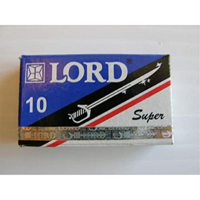 100 LORD Super Stainless Double Edge Safety Razor Blades