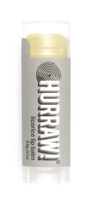 Hurraw! Licorice Lip Balm: Organic, Certified Vegan, Cruelty and Gluten Free. Non-GMO, 100% Natural Ingredients. Bee, Shea, Soy and Palm Free. Made in USA