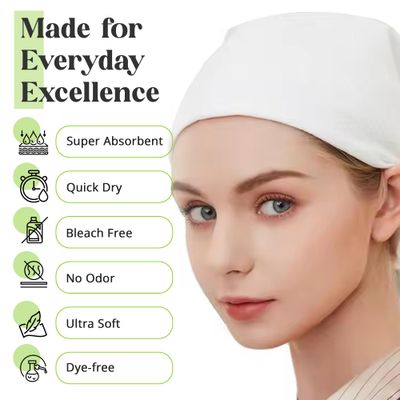 DAVELEN Disposable Large Luxury Towels (50-Count) Spa and Salon Quality Softness for Guests, Clients | Hair, Face, Body Use | Luxurious Comfort, Ecofriendly | Towels Size: 31.5 x 15 (white)