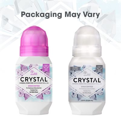 Crystal Mineral Deodorant Roll-On, Lavender &amp; White Tea 2.25 oz (Pack of 6)