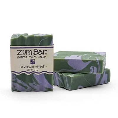Zum Bar Goat&#39;s Milk Soap - Lavender-Mint - 3 oz (3 Pack)