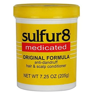 Sulfur 8 Medicated Anti-Dandruff Hair and Scalp Conditioner Original Formula, 7.25 oz