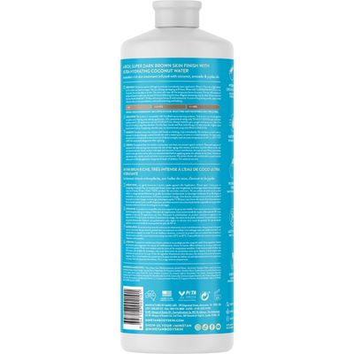 MineTan Spray Tan Solution | Coconut Water - Best Sunless Fake Tanning Solution for a Super Dark Brown Finish, Ultra Hydrating, Rapid Fast Dry, 1 Hour Express, Salon Professional Formula, 33.8 Fl Oz
