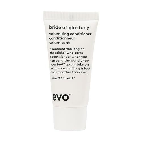 EVO Bride of Gluttony Volumizing Conditioner - Protects Hair Color - Reduces Frizz and Tones Hair Color - 30ml / 1.1fl.oz