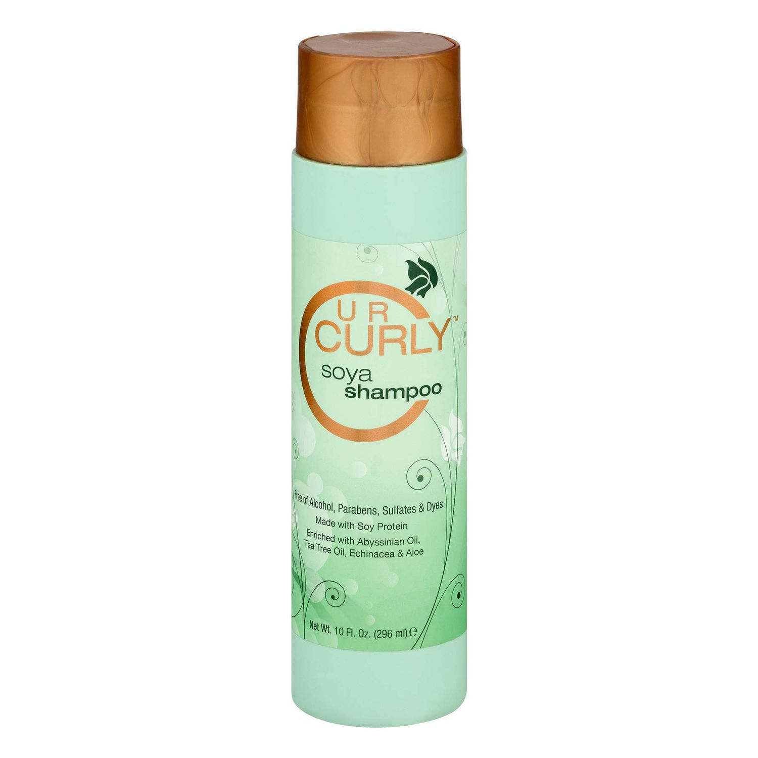 U R Curly Soya Shampoo, 10 Ounce