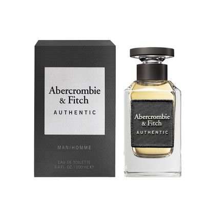Abercrombie &amp; Fitch and Fitch Authentic Men EDT Spray AF16601 Multi-color 3.4 Fl Oz (Pack of 1)