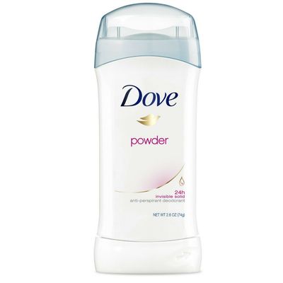 Dove Anti-Perspirant Deodorant Invisible Solid Powder, 2.6 Ounce (Pack of 4)