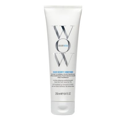 COLOR WOW Color Security Conditioner for Fine to Normal Hair - Weightless hydration for fine, thin, fragile hair, Detangles, nourishes + adds shine with Argan Oil, Color safe, Heat protection