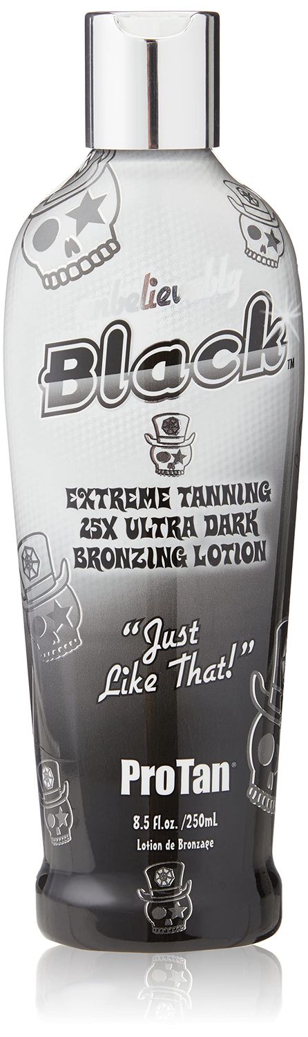 Pro Tan Unbelievably Black Extreme Tanning 25X Ultra Dark Bronzing Lotion 250ml