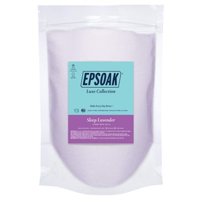 Sleep Lavender Bath Salts 10 lb. Bulk Bag by San Francisco Salt Company
