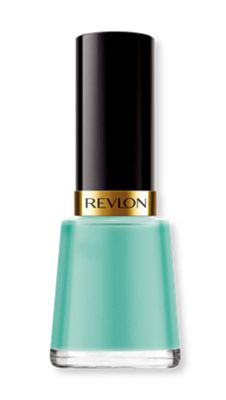 Revlon Nail Enamel, Chip Resistant Nail Polish, Glossy Shine Finish, in Blue/Green, 580 Eclectic, 0.5 oz