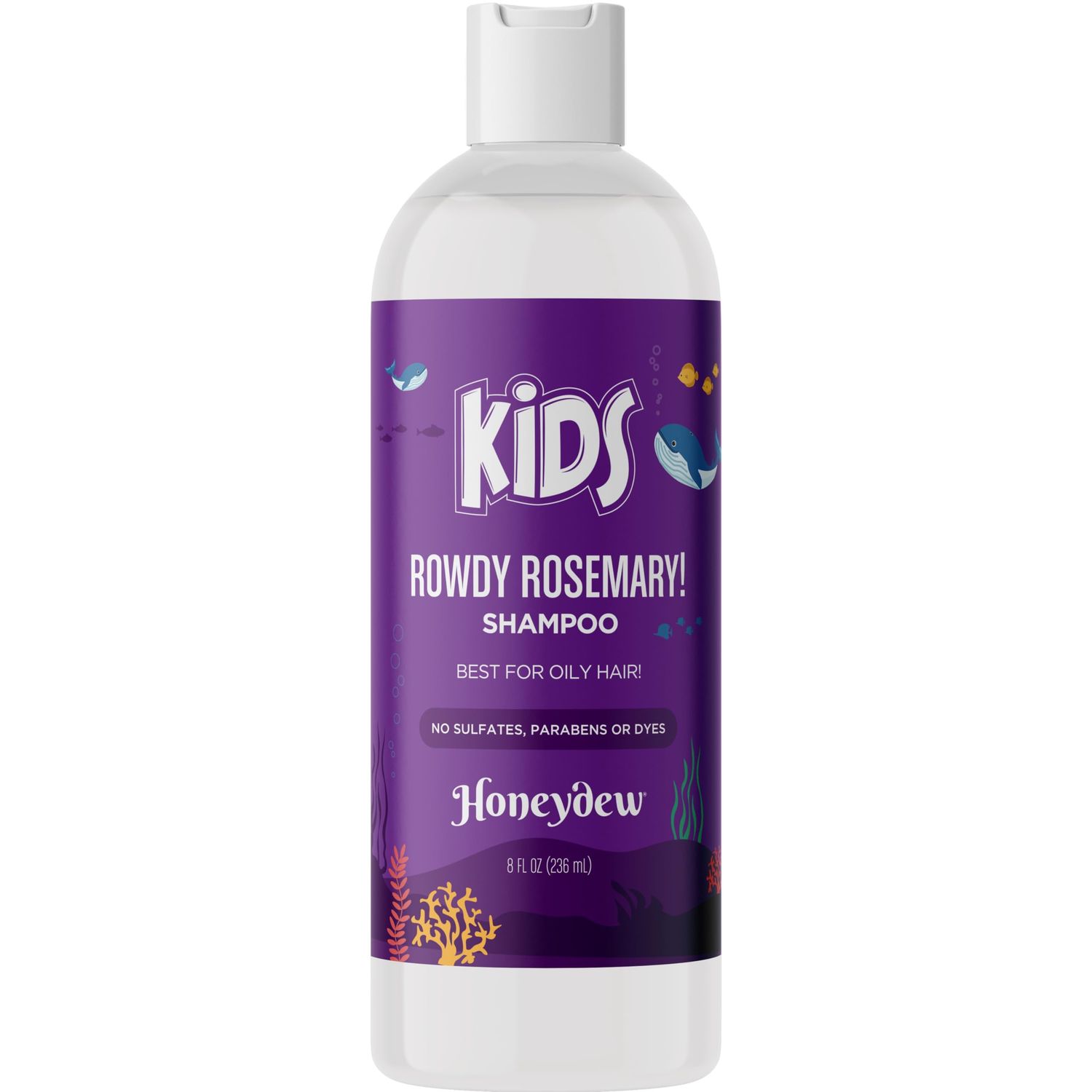 Deep Cleansing Shampoo for Kids - Paraben &amp; Sulfate Free Kids Shampoo for Oily Hair and Scalp with Tea Tree and Rosemary Essential Oils - Gentle Nourishing Shampoo for Build Up Flakes and Dry Scalp