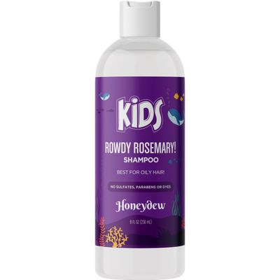 Deep Cleansing Shampoo for Kids - Paraben &amp; Sulfate Free Kids Shampoo for Oily Hair and Scalp with Tea Tree and Rosemary Essential Oils - Gentle Nourishing Shampoo for Build Up Flakes and Dry Scalp