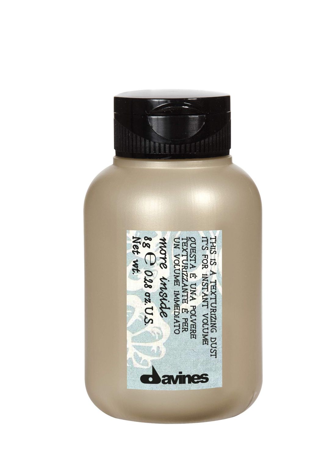 Davines This is a Texturizing Dust, Volumizing Powder Spray For Long-Lasting Volume And Workable Texture, No Residue Matte Effect, 0.28 Oz