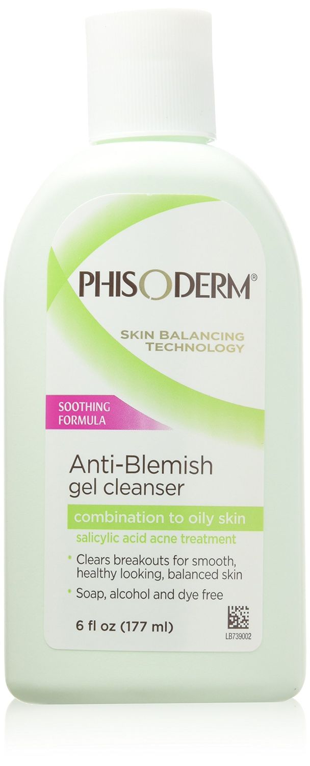 Phisoderm Anti-Blemish Gel Cleanser 6 oz (3 pack)