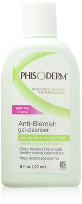 Phisoderm Anti-Blemish Gel Cleanser 6 oz (3 pack)