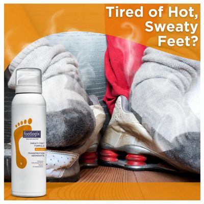 FOOTLOGIX Sweaty Feet Formula, 4.23 oz