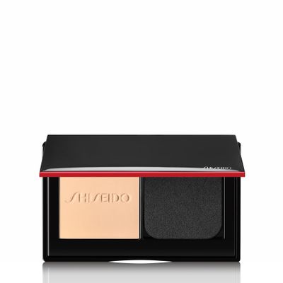 Shiseido Synchro Skin Self-Refreshing Custom Finish Powder Foundation - 24-Hour Sheer-to-Medium Buildable Coverage with Shine Control - Smudge Proof &amp; Non-Comedogenic - Opal 130