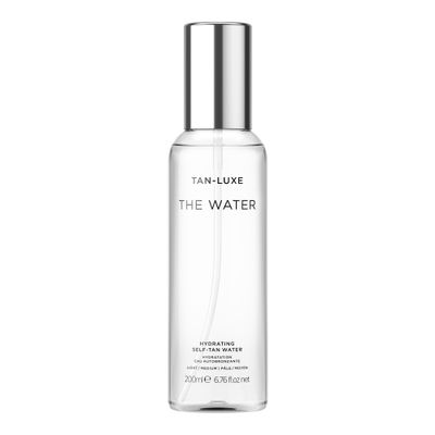 TAN-LUXE The Water - Light/Medium - The Water Hydrating Self Tanner Mist - Vitamin Infused, Hydrating Tanning Water Mist - Cruelty &amp; Toxin Free Spray Tanner