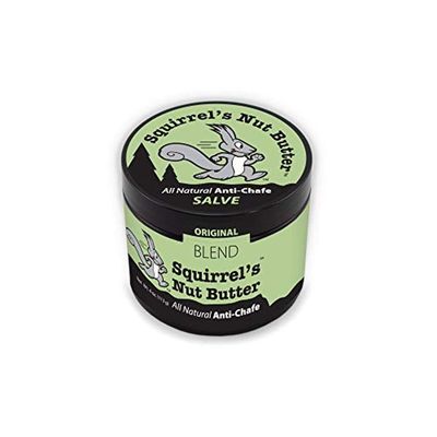 Squirrel&#39;s Nut Butter All Natural Anti Chafe Salve, Tub, 8oz