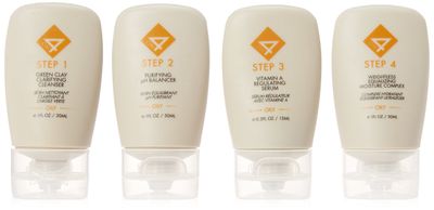 Organic Male OM4 Oily Travel Starter 4-Step RegiMEN - 4 ct