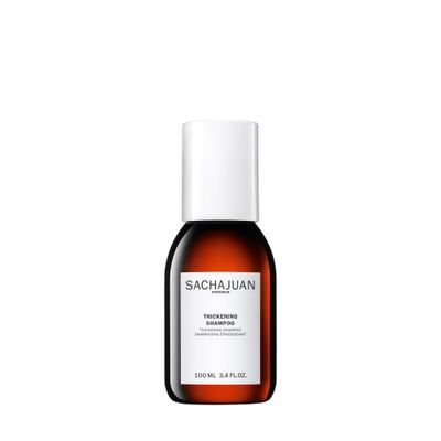 SACHAJUAN Thickening Hair Shampoo, Volumizing, Heat &amp; UV Protectants, Shine &amp; Smooth Volume, Paraben-Free, 3.4 fl oz