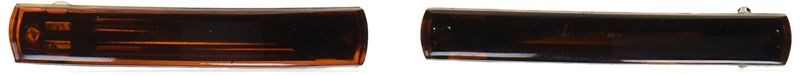 Caravan Small Gallia Bar Barrettes In Tortoise Shell Or Colors Pair