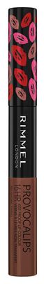 Rimmel London Provocalips 16hr Kiss-Proof Lip Color - Two-Step Liquid Lipstick to Lock in Color and Shine - 780 Shore Thing, .14 fl.oz.