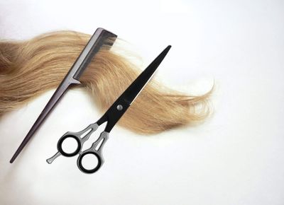 Facn Professional Razor Edge Barber Hair Cutting Scissors - Japanese Stainless Steel - 6.5" Length - Fine Adjustment Tension Screw - Salon Quality Premium Shears (The Alpha)
