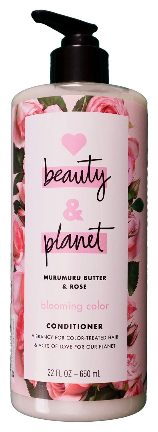 Love Beauty and Planet Conditioner Blooming Color Murumuru Butter &amp; Rose, 22 FL OZ