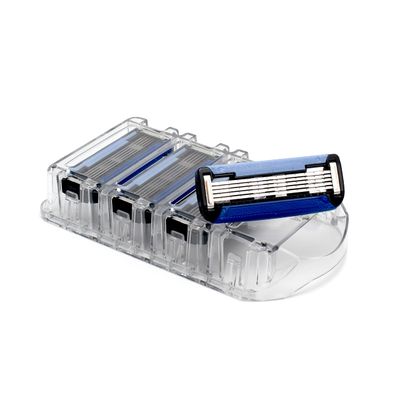 Preserve Five Blade Replacement Cartridges for Shave 5 Recycled Razor, 4 Count