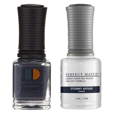 LeChat Perfect Match Gel Polish, Stormy Affair, 0.5 Ounce (PMS186)