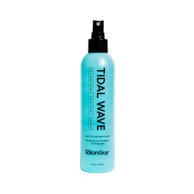 THESALONGUY - Tidal Wave, Sea Salt Spray for Texturizing &amp; Volumizing Wavy Hair, Men &amp; Women, Hair Spray for Thick Curly Beach Hair with Sea Salt, Kelp, &amp; Natural Ingredients