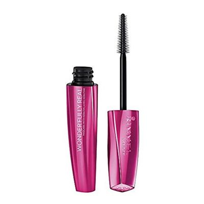 Rimmel Wonder&#39;fully Real Mascara, Black, 0.37 Fluid Ounce