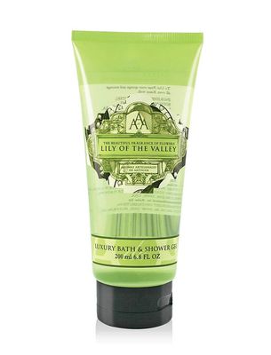 AAA Floral - Lily of the Valley, Luxury Bath &amp; Shower Gel, Enriched with Shea Butter - 200 ml, 6.8 Fl Oz