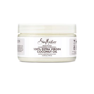 Shea Moisture, 100% Extra Virgin Coconut Oil Head-To-Toe Nourishing Hydration, 3.2 Ounce