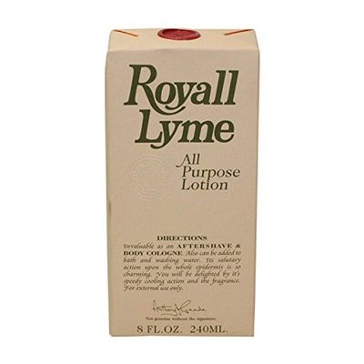 Royall Lyme Aftershave Lotion Cologne for Men, 8 Oz.
