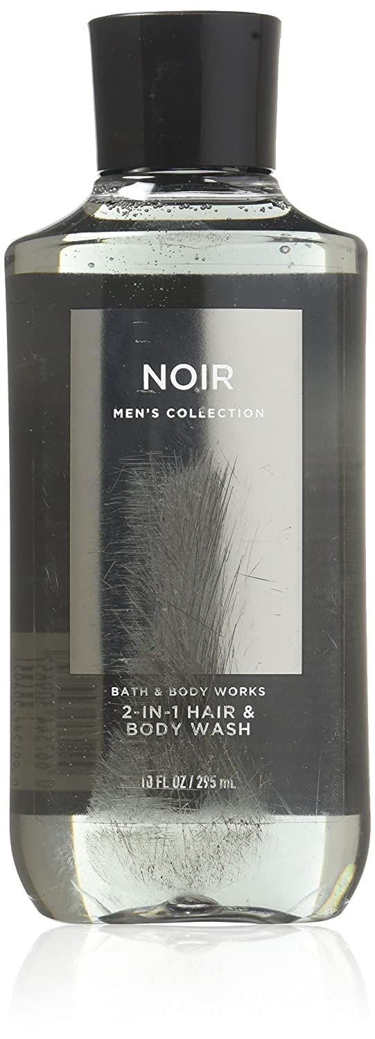 Bath &amp; Body Works, Signature Collection 2-in-1 Hair + Body Wash, Noir For Men, 10 Ounce