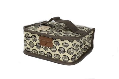 Always Nature Essential Oil Bag Organizer/Carrying Case - hold up to 30 Bottles of 15ml oils! (Little Bird, M)
