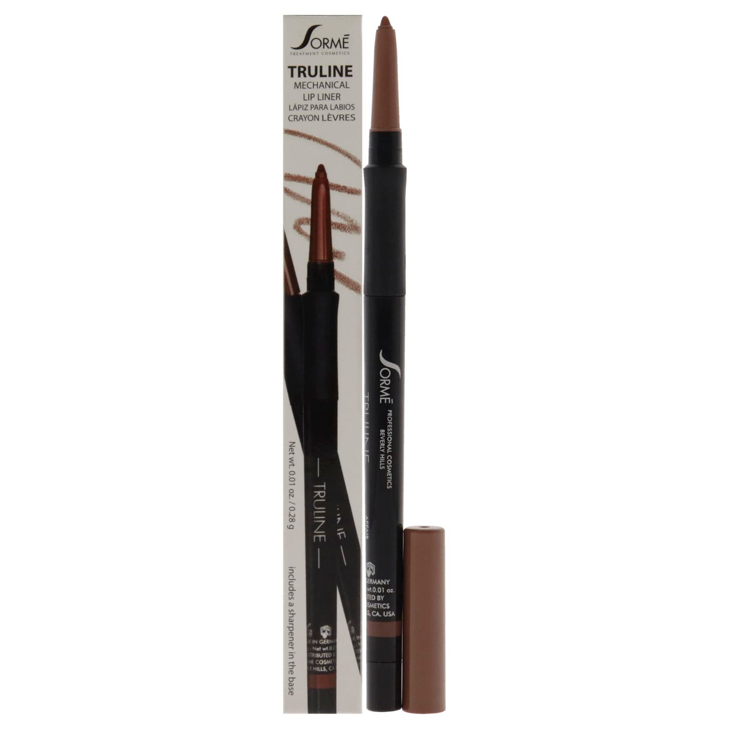 Sorme&#39; Treatment Cosmetics Truline Mechanical Lipliner, Affair, 0.01 oz.