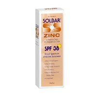 Person Covey Solbar Zinc Broad Spectrum SPF 38