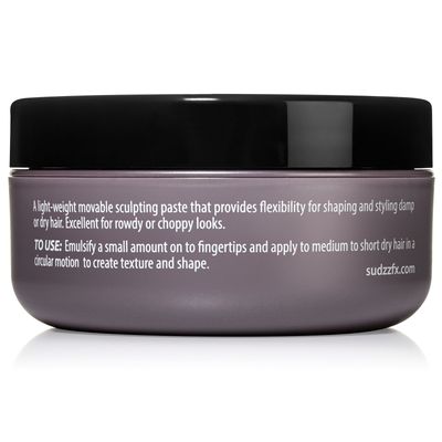SUDZZfx RowdyPaste Hair Smoothing Cream - Hair Texturizer Matte Clay - Strong Hold Clay Matte - Styling Clay for Men and Women - Matte Hair Texturing Clay Men &amp; Women - Matte Clay Men Hair Cream - 2oz
