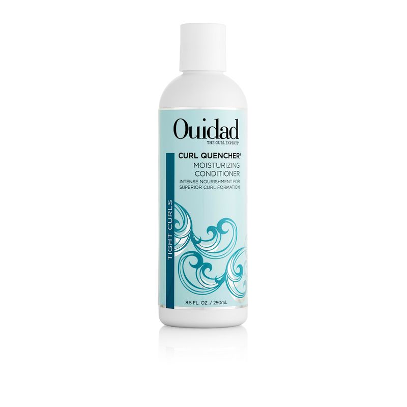 Ouidad Curl Quencher Moisturizing Conditioner - 8.5 fl oz, Curl Defining Hair Conditioner for Soft, Nourished &amp; Hydrated Curls, Helps Repair Damage, Creamy Detangling Conditioner, For Tight Curls
