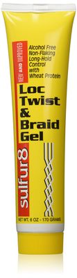 Sulfur 8 Loc Twist and Braid Gel, 6 Ounce